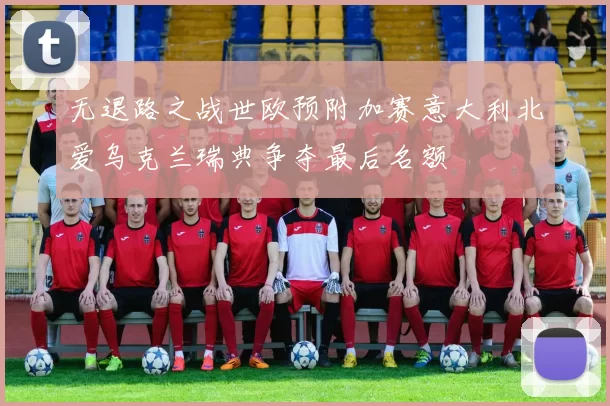 无退路之战世欧预附加赛意大利北爱乌克兰瑞典争夺最后名额